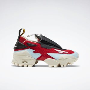 Reebok Experiment 4 Fury Trail by Pyer Moss Turnschuhe Damen - Rot/Schwarz - DE 275-ZYV